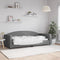 vidaXL - Slaapbank - 90x200 - cm - stof - donkergrijs