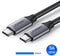 UGreen USB C naar USB C kabel 1.5 meter - 60W - PD3.1 Power Delivery