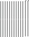 vidaXL - Draadgaashek - met - flens - 2,2x25 - m - antracietkleurig