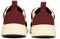 POSH by Poelman CHARLIE - Dames Sneakers - Vetersluiting met comfortabele zool - Zwart met Bordeaux (2025)