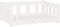 vidaXL - Hondenmand - 75,5x55,5x28 - cm - massief - grenenhout - wit