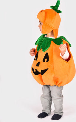 Den Goda Fen Verkleedkledij Pompoen - Kostuum - 98-104cm - 2-4 jaar - Oranje