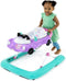 BRIGHT STARTS 3-in-1 rollator, kleine auto, 3 evoluerende spelmodi, paars