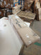 vidaXL - Hoofdbord - 206x4x100 - cm - massief - grenenhout - zwart