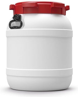 CurTec Voerton met Schroefdeksel Rood/Wit 55 ltr