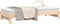 vidaXL - Slaapbank - uitschuifbaar - 2x(80x200) - cm - massief - grenenhout