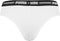 PUMA Cotton/Modal Dames Brazilian - Comfortabele pasvorm - Wit