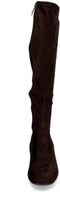TAMARIS Essentials - Enkellaarzen - Blokhak 5,5 cm - Mocca