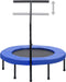 vidaXL Fitnesstrampoline met handgreep en veiligheidsmat 102 cm