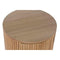Home ESPRIT - Nachtkastje - Paulownia hout MDF 43 x 43 x 48 cm - Natuurlijk