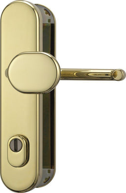 ABUS HLZS814 - veiligheidsbeslag - ronde wisselset - messing - veiligheidsniveau 8