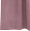 vidaXL - Zwarte - Gordijnen - met - Hanglussen - 2 - stuks - Donkerroze - Velvet