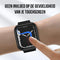 Podec Apple Watch Serie 7 / 8 - Hard Case - Full Cover - Zwart (2 stuks)