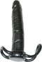 Pipedream Anal Fantasy Buttplug/anaaldildo Double Trouble zwart - 5,9 inch
