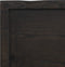 vidaXL - Tafelblad - 60x40x(2-4)cm - behandeld - massief - eikenhout - donkerbruin