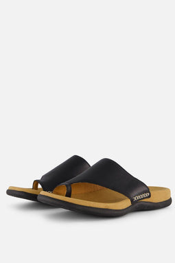 Gabor Dames Slippers - Teenslipper - Best Fitting voetbed - Zwart
