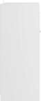 vidaXL - Badkamerkast - 60x33x80 - cm - bewerkt - hout - wit