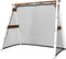 AXI 4-in-1 SportsFun in Wit/Bruin - 4-in-1 Frame voor schommel, voetbal, volleybal en tennis - Schommelframe met net voor diverse sporten - FSC hout