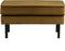 BePureHome Rodeo hocker op poten - Velvet - Honing Geel - 45x84x54