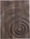 PTMD Mattin Brown Mango Wood Circle Wall Panel Rect