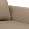 vidaXL - Driezitsbank - 180 - cm - kunstleer - cappuccinokleurig