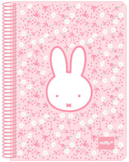 Nijntje Flores - Notitieboekje A5 80 Lakens - 15.5 x 22 cm