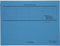 Dossiermap Secolor Blauw Papier Ongelijkzijdig