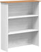 vidaXL - Hutch - 'ASKIM'Wit - 91x30x104 - cm - Massief - Hout - Grijsgroen