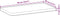 vidaXL - Wandschap - zwevend - 60x20x2 - cm - onbehandeld - massief - acaciahout
