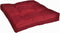 vidaXL - Palletkussen - 50 - x - 50 - x - 12 - cm - stof - wijnrood