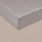 Coco & Cici - Tencel Sateen Hoeslaken Topper 180 x 200 x 15 cm - 2 Persoons Beddengoed - Lyocell - Elastiek Rondom - Taupe - Extra Zacht