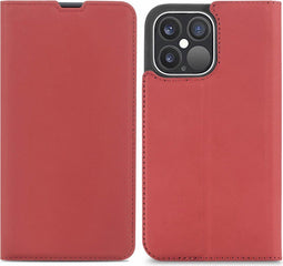 iMoshion Hoesje Geschikt voor iPhone 13 Pro Hoesje - iMoshion Slim Folio Bookcase - Rood