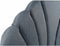 Hoofdbord DKD Home Decor Blauw Polyester Hout MDF (162 x 5 x 162 cm)