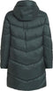 Vila Viadaya - Halflange jas - Afritsbare capuchon - Darkest Spruce Dames Maat 44