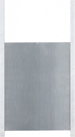 Kerbl Kippenschuifdeur 22 x 33 cm, aluminium, complete montageset