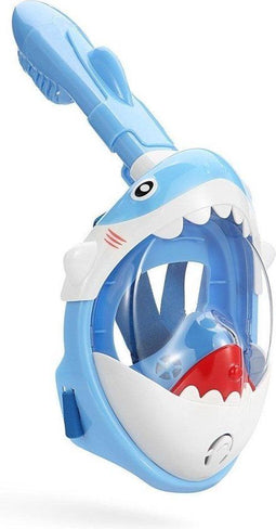 Atlantis Shark - Snorkelmasker - Full Face - 180 graden zicht - Blauw