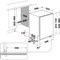 Bauknecht B0I D541A S - Inbouw Vaatwasser - 14 Couverts - Energieklasse C - Geluidsniveau 41 dB