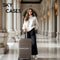 SKYCASES Urban Adventurer - Grote Reiskoffer - 28 inch - 110L - Cijferslot - Champagne
