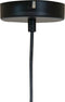 WOOOD Exclusive Adelaide Hanglamp - Papiertouw - Zwart - 37x35x35