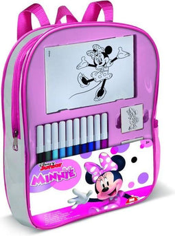 Gevulde rugzak - MULTIPRINT - 24866 - 4 Minnie-postzegels