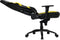 L33T-GAMING - E-Sport Pro Excellence Gaming Stoel - Extra breed (L) - Draagvermogen tot 150 Kg - Geel Zwart