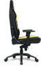 L33T-GAMING - E-Sport Pro Excellence Gaming Stoel - Extra breed (L) - Draagvermogen tot 150 Kg - Geel Zwart