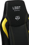 L33T-GAMING - E-Sport Pro Excellence Gaming Stoel - Extra breed (L) - Draagvermogen tot 150 Kg - Geel Zwart