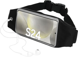Mobiparts Galaxy S24 - Sport Belt - Touchscreen Waterbestendig - Zwart