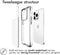 imoshion Hoesje Geschikt voor iPhone 14 Pro Hoesje Shockproof - imoshion Rugged Air Case - Transparant