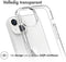 Accezz Xtreme Impact Backcover - iPhone 14 - Militaire valbescherming tot 2 meter - Transparant