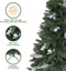 PristinePine Batis - Kunstkerstboom - Besneeuwd 210 cm - Groen met sneeuw