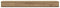 vidaXL - Ligbed - uit - Kunststof - Eiken - 200x36,5x16,5 - cm