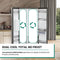 Bauknecht SBS IW E90 - Side-by-Side koelkast - NoFrost water- en ijsdispenser - Zwart
