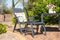 Garden Impressions Santana tuinstoel verstelbaar - donker grijs